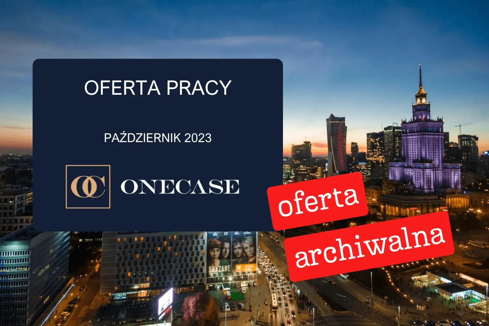 Oferta Pracy Październik 2023 - Archiwalna